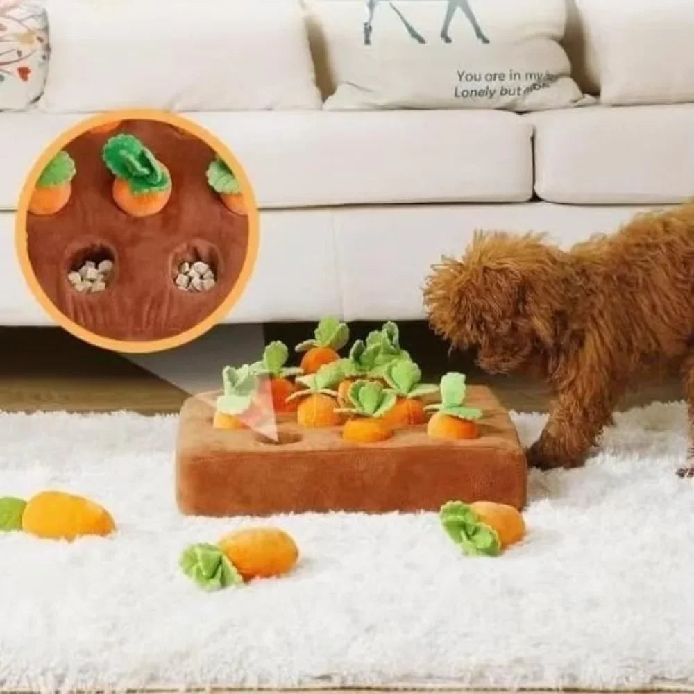 Carrot Snuffle Dogs Puzzle Toy