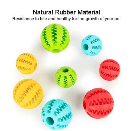 Pet Interactive Rubber Balls