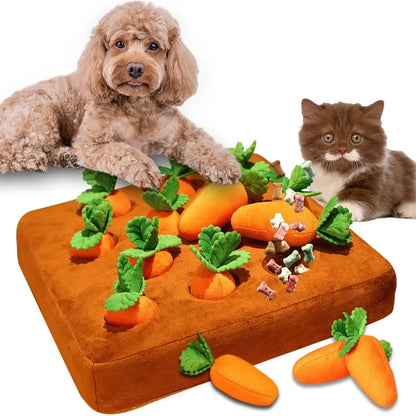 Carrot Snuffle Dogs Puzzle Toy